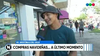 Aristóbulo del Valle: Compras navideñas a último momento