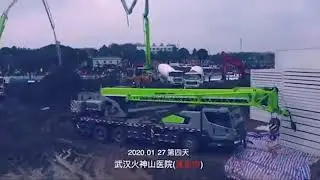 China Coronavirus Hospital Construction In Ten Days