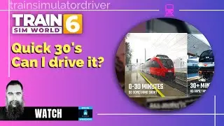 Quick 30's - Can I Drive It?