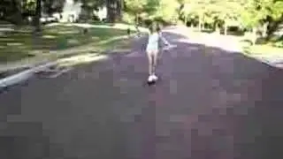 Carly Skateboardingg.