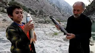Hassan and the old man go fishing in the Red House