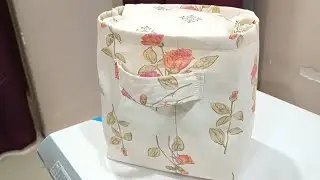 Organizer Making At Home | Storage Box Making | Reuse Of Old Clothes 