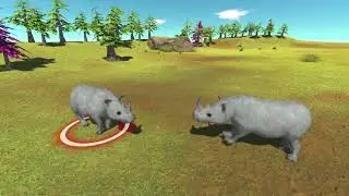 Rhino vs every unit |Animal Revolt Battle Simulator
