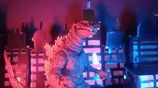 Godzilla 1954 (stop motion test)