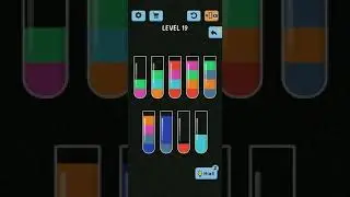 Water color sort all levels full gameplay walkthrough level 19 #gameplay #vngamer52 #watercolorsort