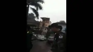 21032012 Rain left hotel to rehearsal