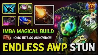 Sniper Mid ENDLESS STUN SHOT | IMBA Magical Build | 100% Become Annoying | 7.39e DotA 2