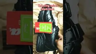 Unboxing Bata shoe 👞#school #black #reels💥✨
