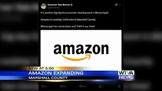 Amazon building new facility in Marshall County and creating 1,000 jobs