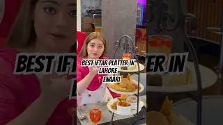 Iftaar preps| best iftar platter for two in lahore only available at Enaari #viralvideo#food#iftar