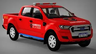 Presentaci&oacute;n [SHW] [IVF] Ford Ranger Bomberos de la ciudad.