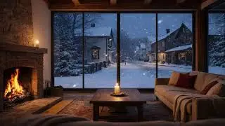 Snow Jazz at Midnight 🌙 No Lyrics, No Distractions