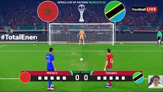 Morocco vs Tanzania - Penalty Shootout | Africa Cup of Nations 2025 AFCON | eFootball PES