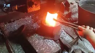 FLAT CHISEL- TOOL MANUFACTURE ⚒️🔨 HAMMER MACHINE WORK AND SICKLE TOOLS MANUFACTURE VLOG VIDEO