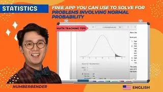 FREE APP YOU CAN USE TO SOLVE FOR PROBLEMS INVOLVING NORMAL PROBABILITY | MATH TEACHING TIPS