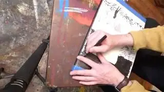 mountain  process movie  in flames, dawn of a new day. adam sturch.