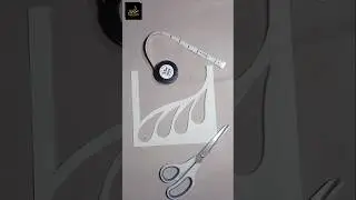 Latest Neck Bukram Pattern Cutting | Easy Stitching #shorts#youtubeshorts#sewinghacks