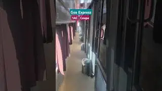 Goa Express || Hazrat Nizamuddin - Vasco Da Gama || 1AC Coupe || AC First Class Coupe