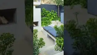 Small Backyard Design #shorts | Lawn Care and Gadening