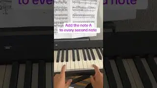 Rush of life- @tony ann easy tutorial #piano #tutorial #fyp