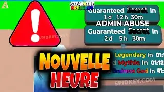 *ALERT* New TIME Admin Abuse January 31st Steal the Brainrot