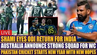LIVE | Babar Azam’s Stunning Run Chase in BBL | Australia Announce WC Squad | India vs New Zealand