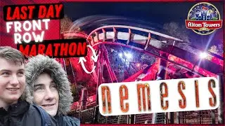 FRONT ROW Marathon: Final Day for NEMESIS - Platinum Fastrack at Alton Towers!