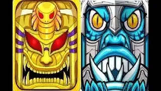 Endless Run Pyramid Rush vs Castle Run Lost Temple