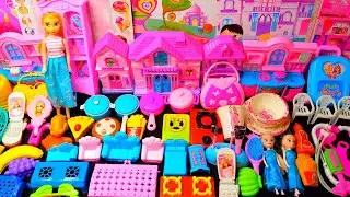 8:56Minutes Satisfying with Unboxing Asmr Kitchen foodset frozen playset Toy collection Set Review😍