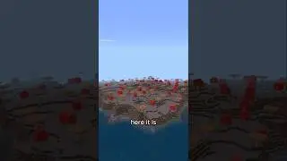 Это семя биома грибов имеет крепость в Майнкрафт #minecraft #minecraftseeds #minecraftshorts