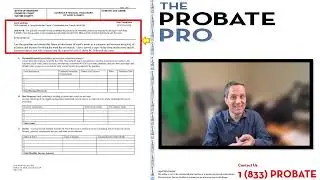 Раскрытие финансовой информации Guardian об активах Уорда по форме WCPC 262 #TheProbatePro #Guard...