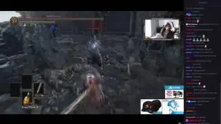 Dark Souls 3 - SingSing vs. a hacker who cosplays as a boss
