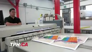 High Speed Large Format Printer at TPH