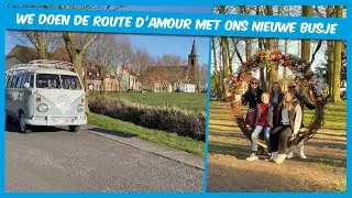 We doen de Route d'Amour met onze nieuwe/oude Volkswagen T1 - Familie Meerschaert