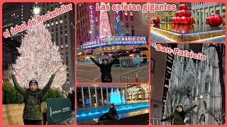 Yano encontre las esferas gigantes. 🥺?  Radio city 😊+ Me fui a Rockefeller. 😃