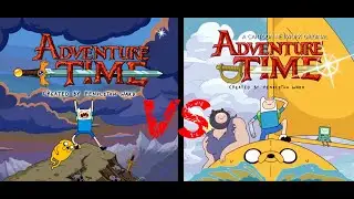 Wyspy vs Finn i Jake |Por&oacute;wnanie Intra||Pora Na Przygodę|