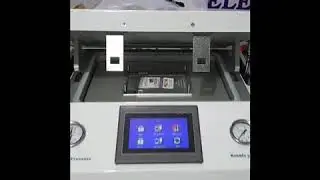 World best Stylish machine S7 edge,  broken glass laminating  100% No Bubble No Wave No Damage