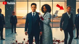 He Kicked His Black Ex At The Private Jet Lounge, Unaware Her Korean Mafia Husband Was Watching