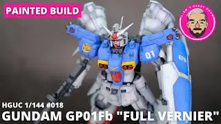 HGUC Gundam GP01Fb | Oldie but a Goodie | Painted Gunpla Builds