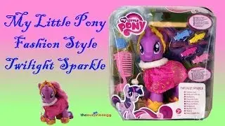 My Little Pony Fashion Style Twilight Sparkle Friendship is Magic HASBRO unboxing