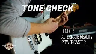 TONE CHECK: Fender Alternate Reality Powercaster Guitar Demo | NO TALKING