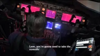 Resident Evil 6 - Leon Sucks at Flying