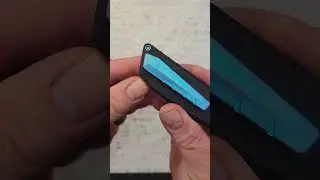 EOS Blue Accents Auto Harpoon OTF Knife &ndash; Bold Design, Precision Performance