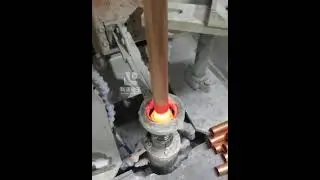 High frequency Solid-State Induction Welding | Copper Tube and Nut Induction Brazing
