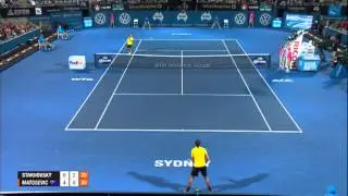 STAKHOVSKY (UKR) vs MATOSEVIC (AUS) QTR FINAL HIGHLIGHTS Apia International Sydney 2014