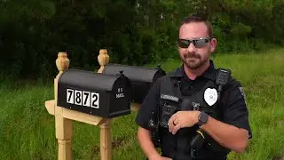 'VERY SPECIAL:' North Port Police rebuild widow's mail box after hit-and-run