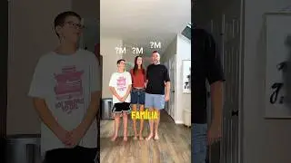 Veja a autura desse garoto. da família mais alta do mundo ❤️#curiosidades #shorts