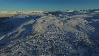 Filefjell Eventyrhyttene Skihytta Phantom 3 Advanced drone HD