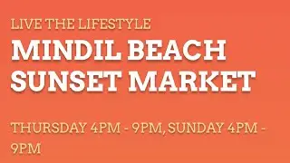 MINDIL BEACH SUNSET MARKET In DARWIN