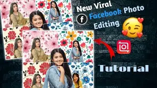 New Trending Facebook Viral Photo Post Grid Collage Photo Editing In Inshot | Sayantan Sarkar